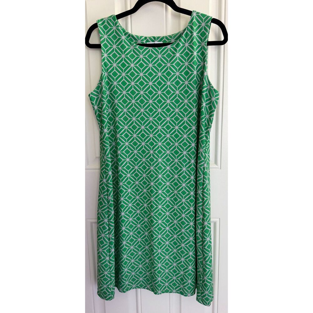 Jude Connally Women's Green Tank Dress size L